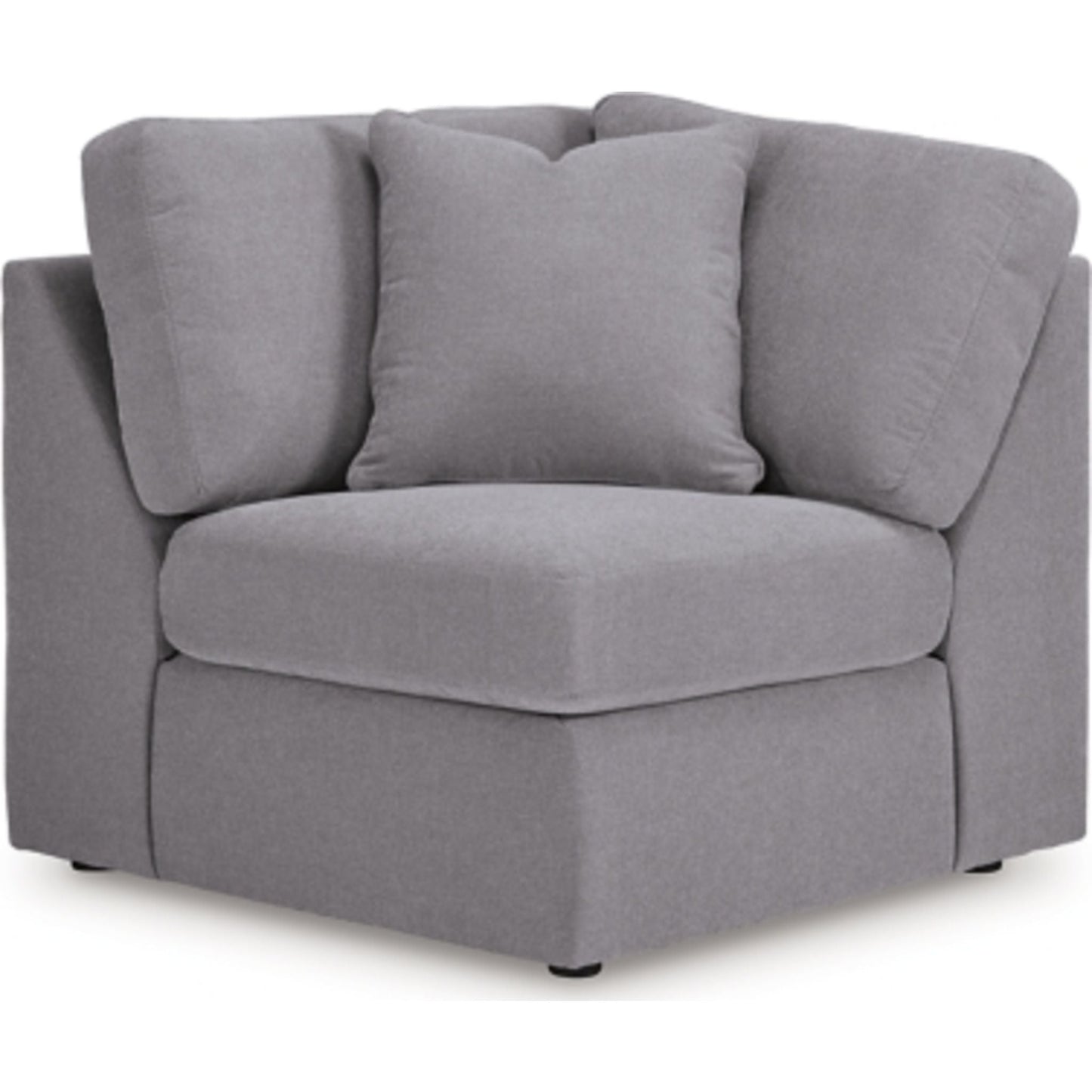 Canapé d'angle modulaire Modmax 6 pièces avec méridienne et console de rangement