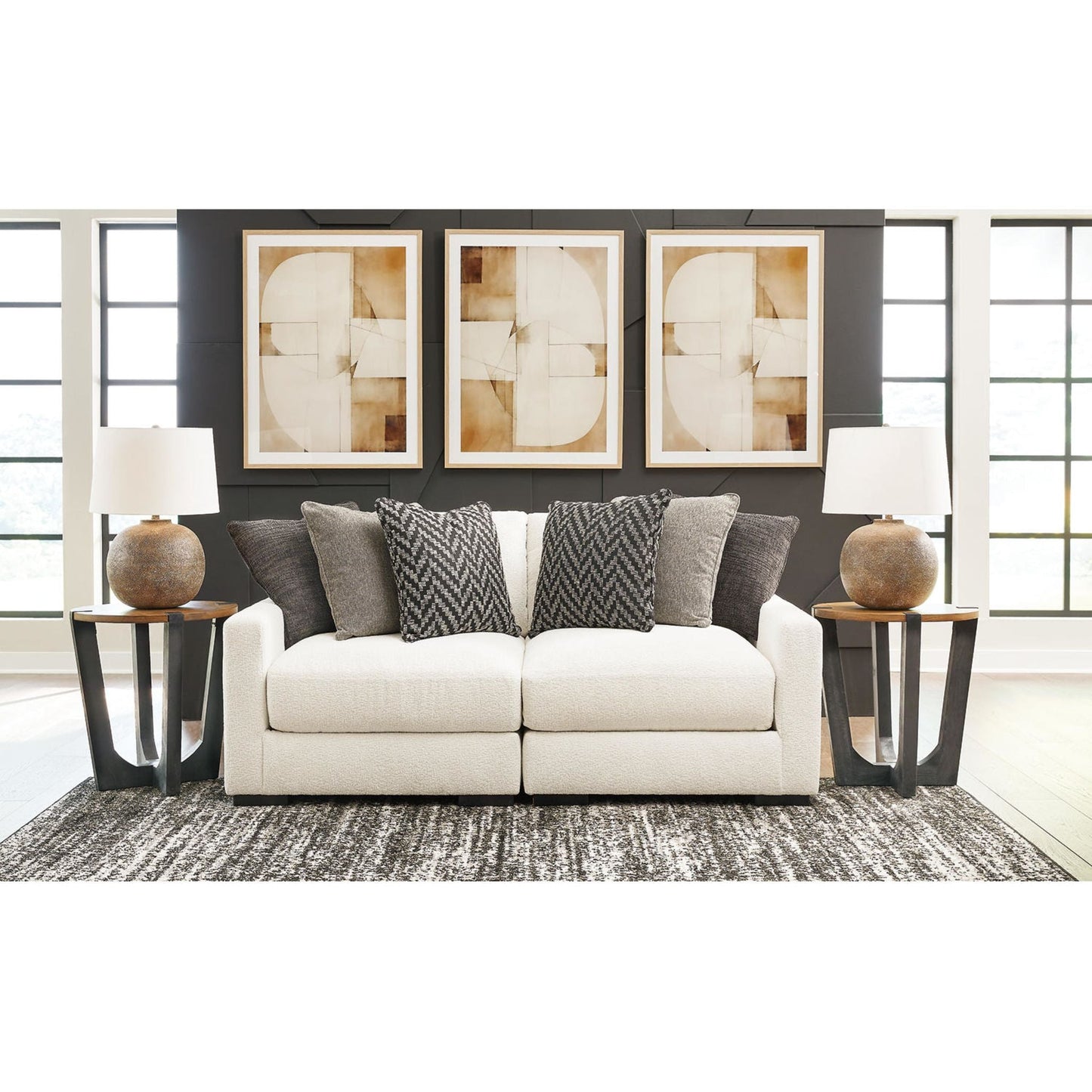 Elissa Court - Sectionnel modulaire 2 pièces exclusif