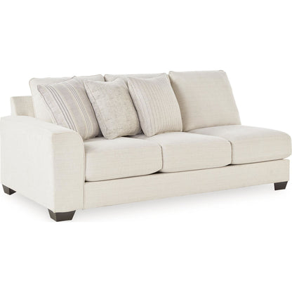 Canapé d'angle 2 pièces exclusif Lerenza avec méridienne