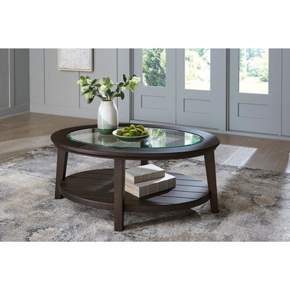 Table basse ovale Celamar