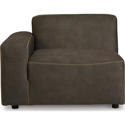 Canapé d'angle modulaire Allena 4 pièces