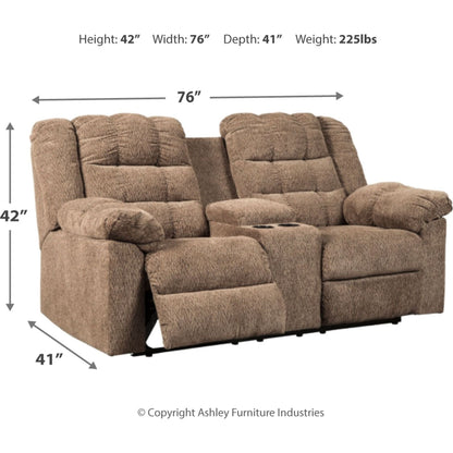 Canapé inclinable Workhorse avec console