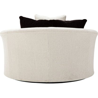 Fauteuil pivotant surdimensionné exclusif Cambri