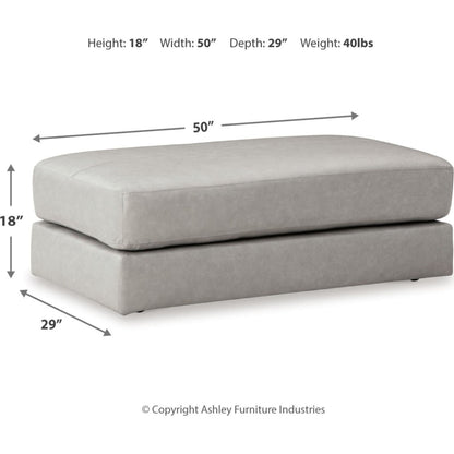 Pouf d'appoint surdimensionné Amiata