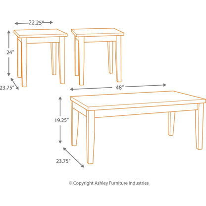 Tables Maysville Pack de 3