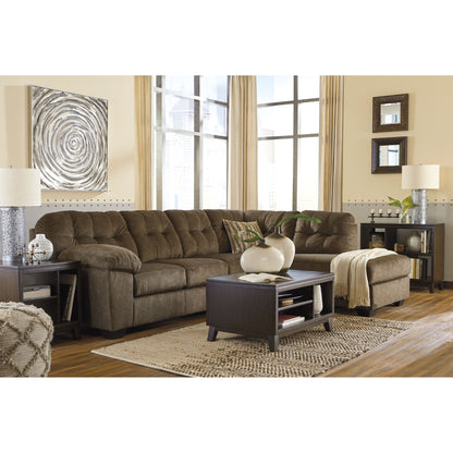 Canapé d'angle Accrington 2 pièces avec méridienne