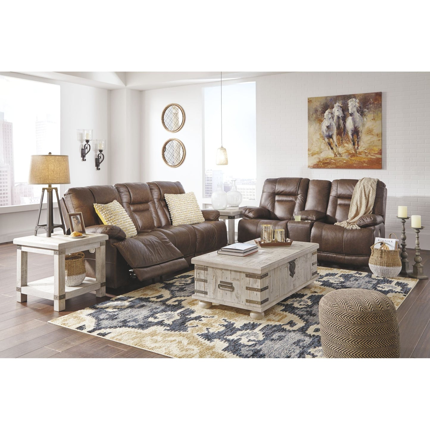 Canapé inclinable électrique Wurstrow avec appui-tête réglable