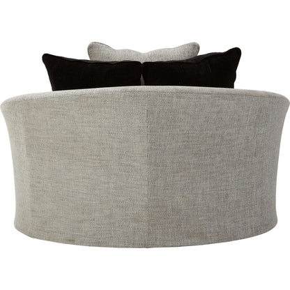 Fauteuil pivotant surdimensionné Megginson