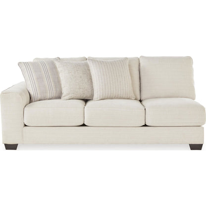 Canapé d'angle 2 pièces exclusif Lerenza avec méridienne