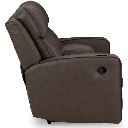 Canapé inclinable Lavenhorne avec console