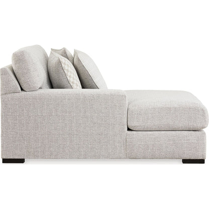 Canapé d'angle 2 pièces exclusif Larce avec méridienne