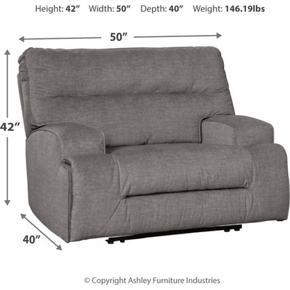 Fauteuil inclinable à siège large Coombs