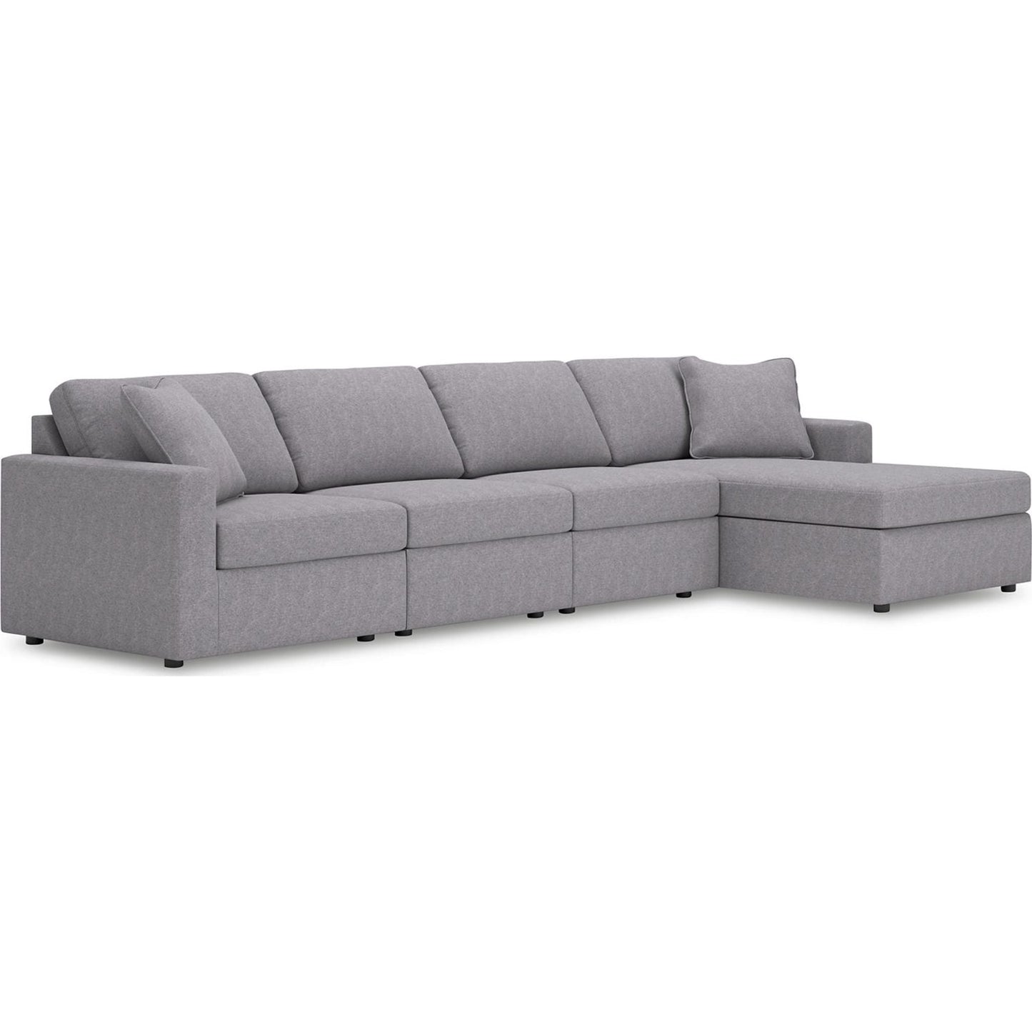 Canapé d'angle modulaire Modmax 4 pièces avec méridienne