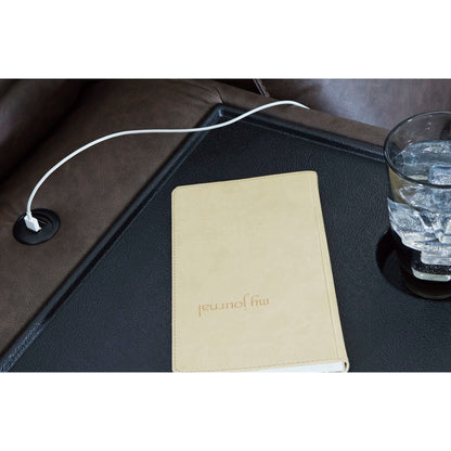 Canapé inclinable Lavenhorne avec table rabattable