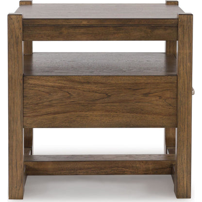 Table d'appoint carrée Cabalynn