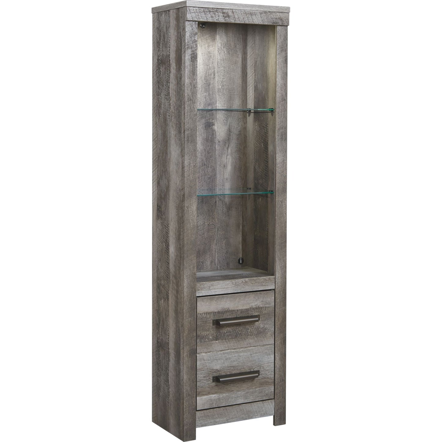 Meuble mural Wynnlow avec insert de cheminée