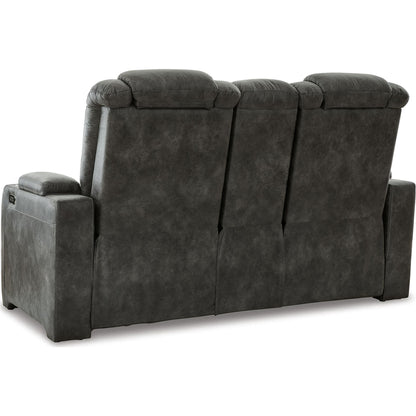 Canapé inclinable électrique Soundcheck avec console et tête réglable