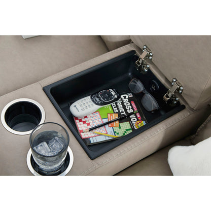 Canapé inclinable Lavenhorne avec console