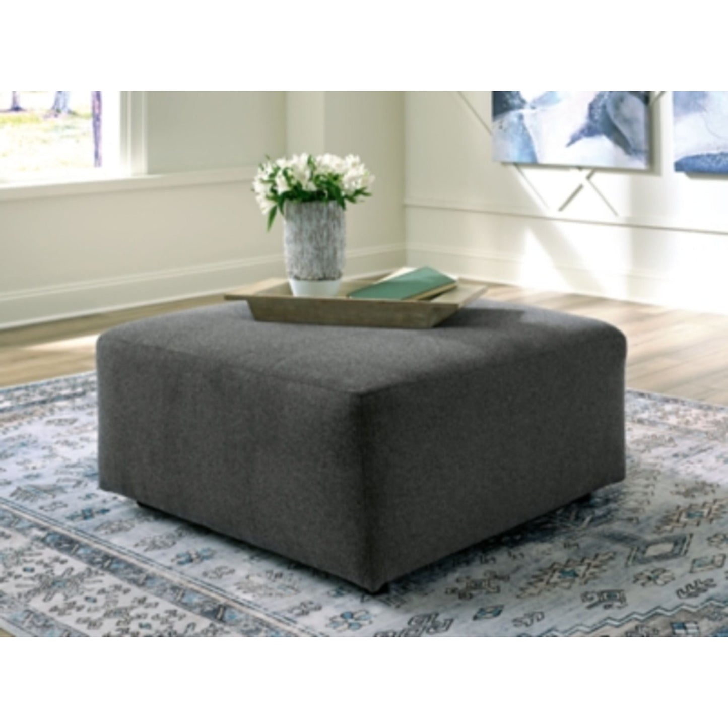 Pouf d'appoint surdimensionné Edenfield