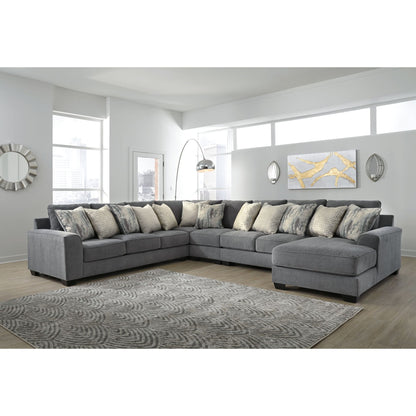 Canapé d'angle 5 pièces exclusif Castano