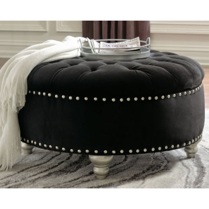 Pouf d'appoint surdimensionné Harriotte