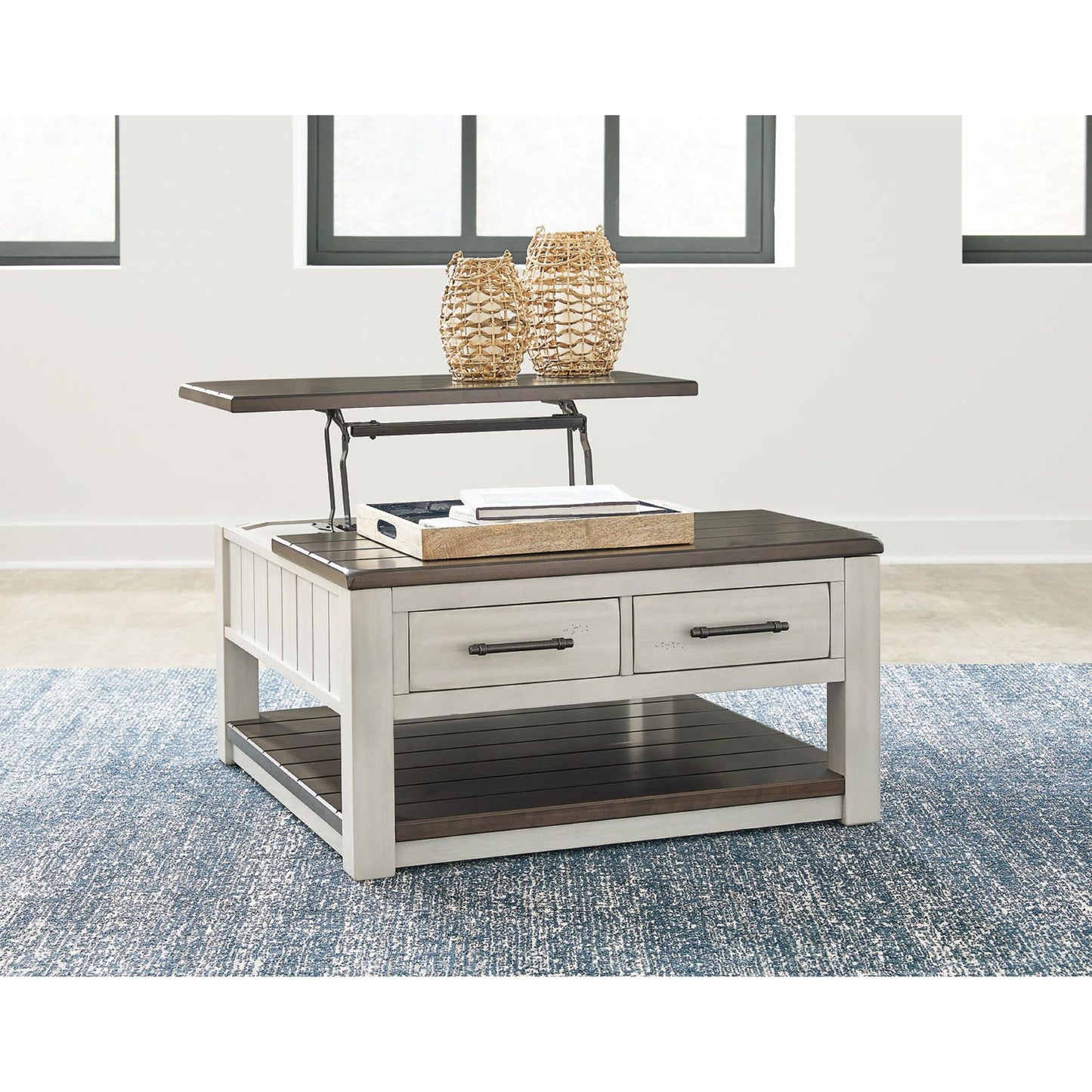 Table basse Darborn avec plateau relevable