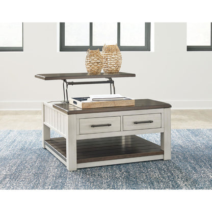 Table basse Darborn avec plateau relevable