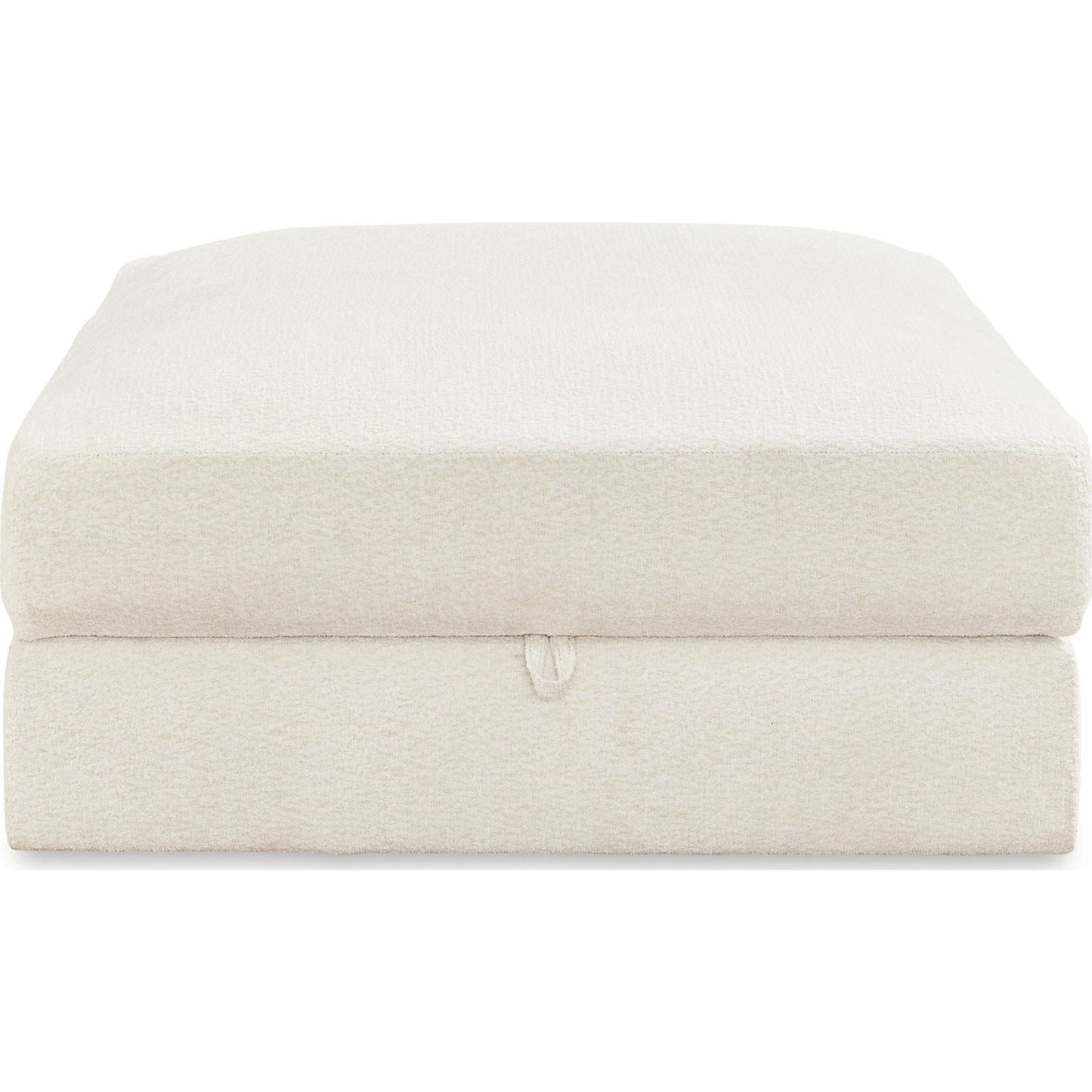 Pouf Elissa Court exclusif avec rangement