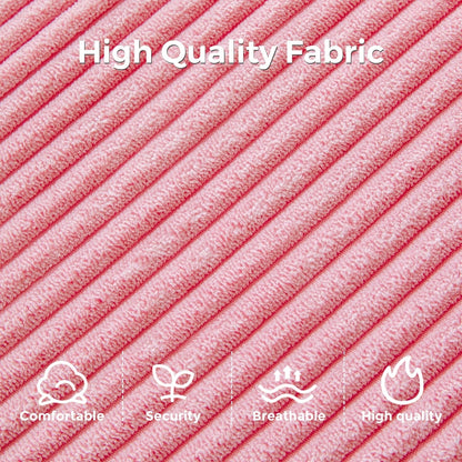 Canapé-lit pliant en velours côtelé, 8 places