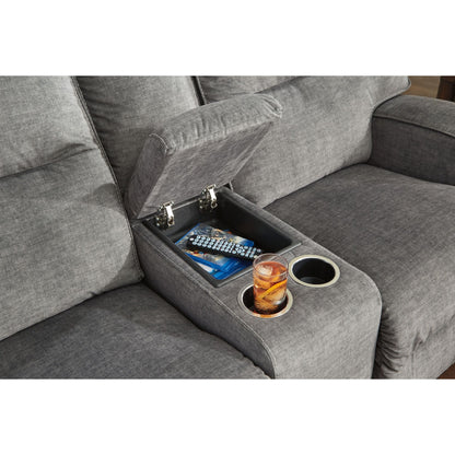 Canapé inclinable électrique Coombs avec console