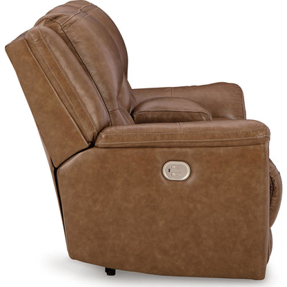 Canapé inclinable électrique Trasimeno avec console