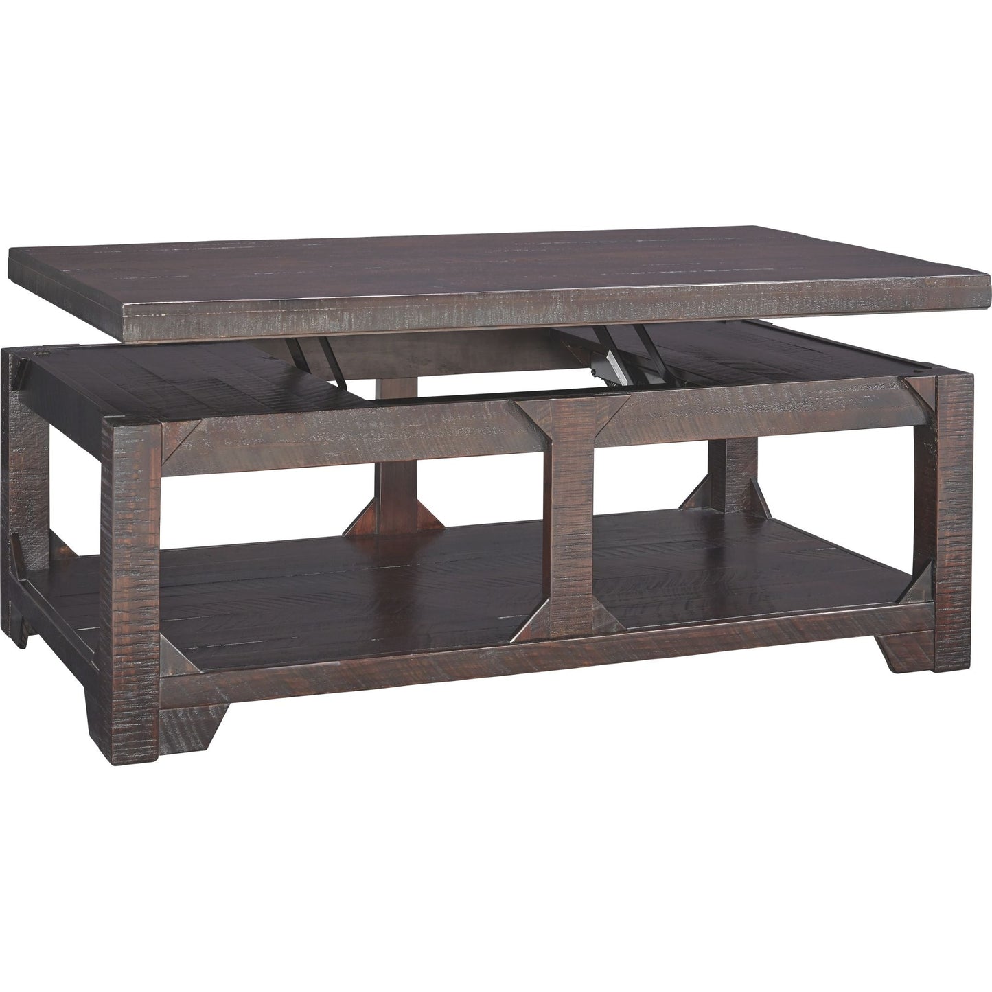 Table basse Rogness avec plateau relevable