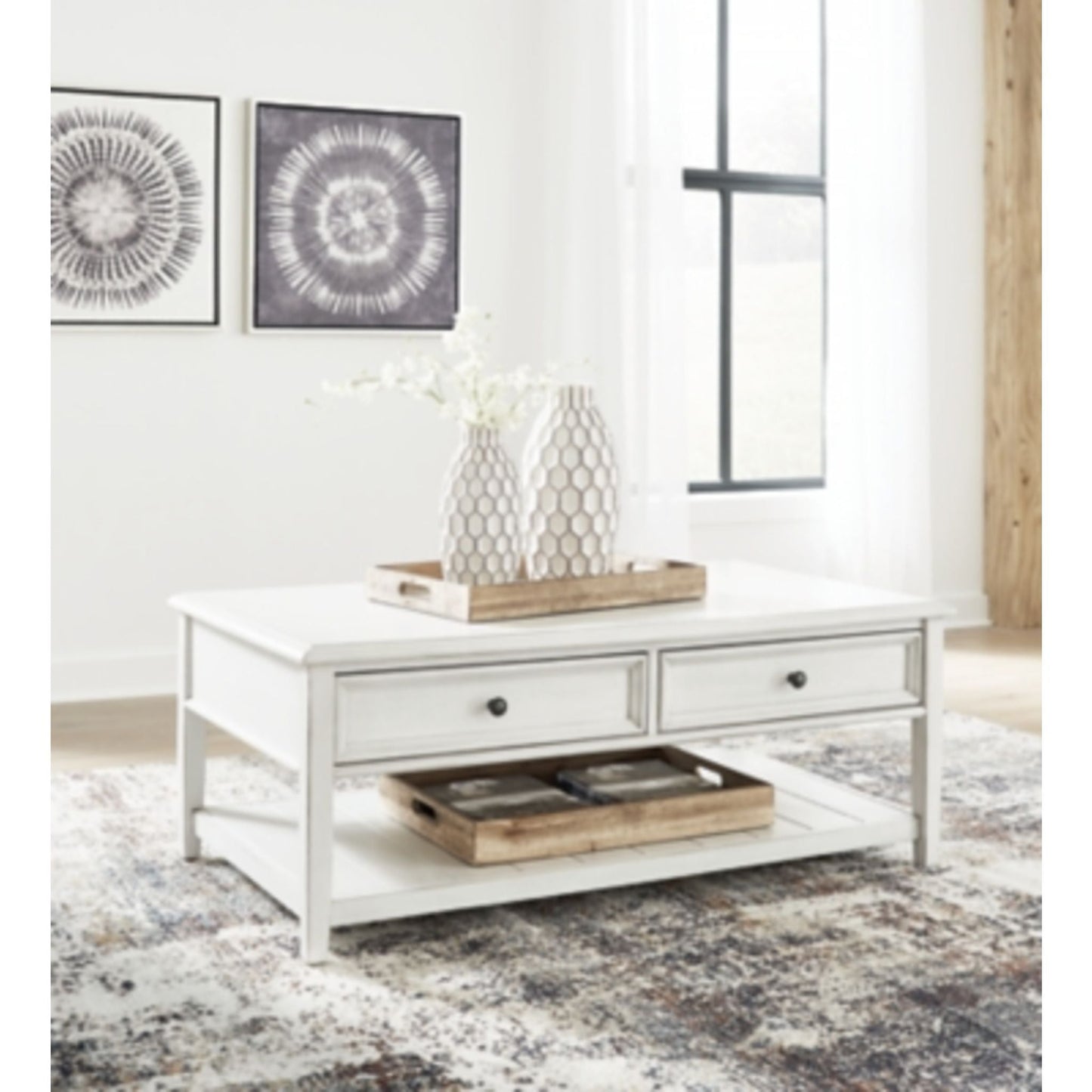 Table basse rectangulaire Kanwyn