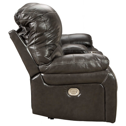 Canapé inclinable électrique Hallstrung avec console et tête de lit réglable