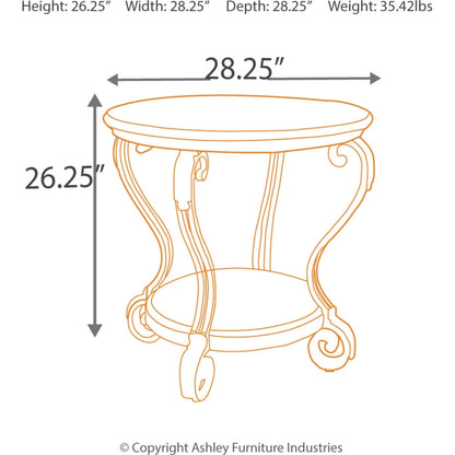 Table d'appoint ronde Nestor