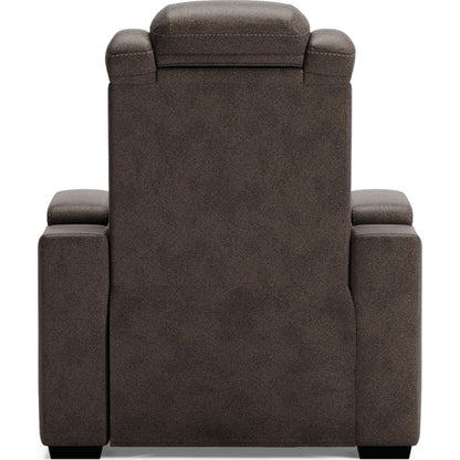 Fauteuil inclinable électrique HyllMont avec appui-tête réglable
