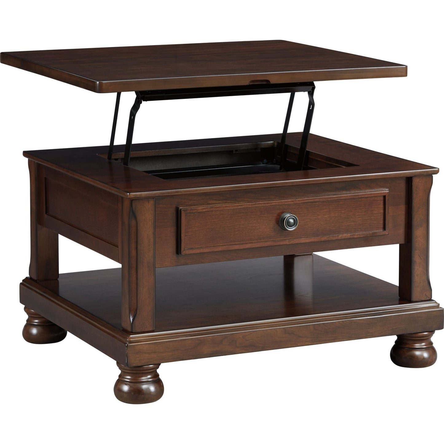 Table basse Porter avec plateau relevable