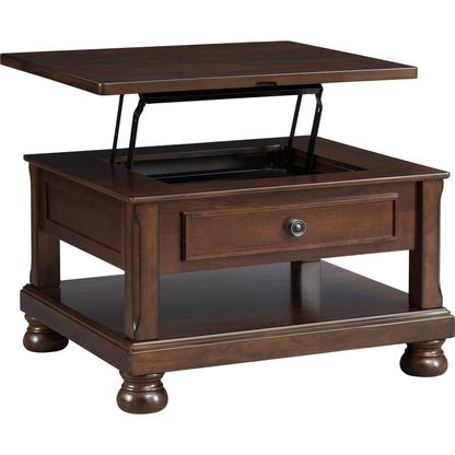 Table basse Porter avec plateau relevable