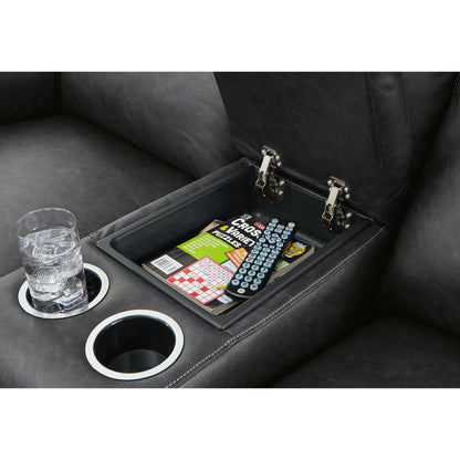 Canapé inclinable électrique Axtellton avec console