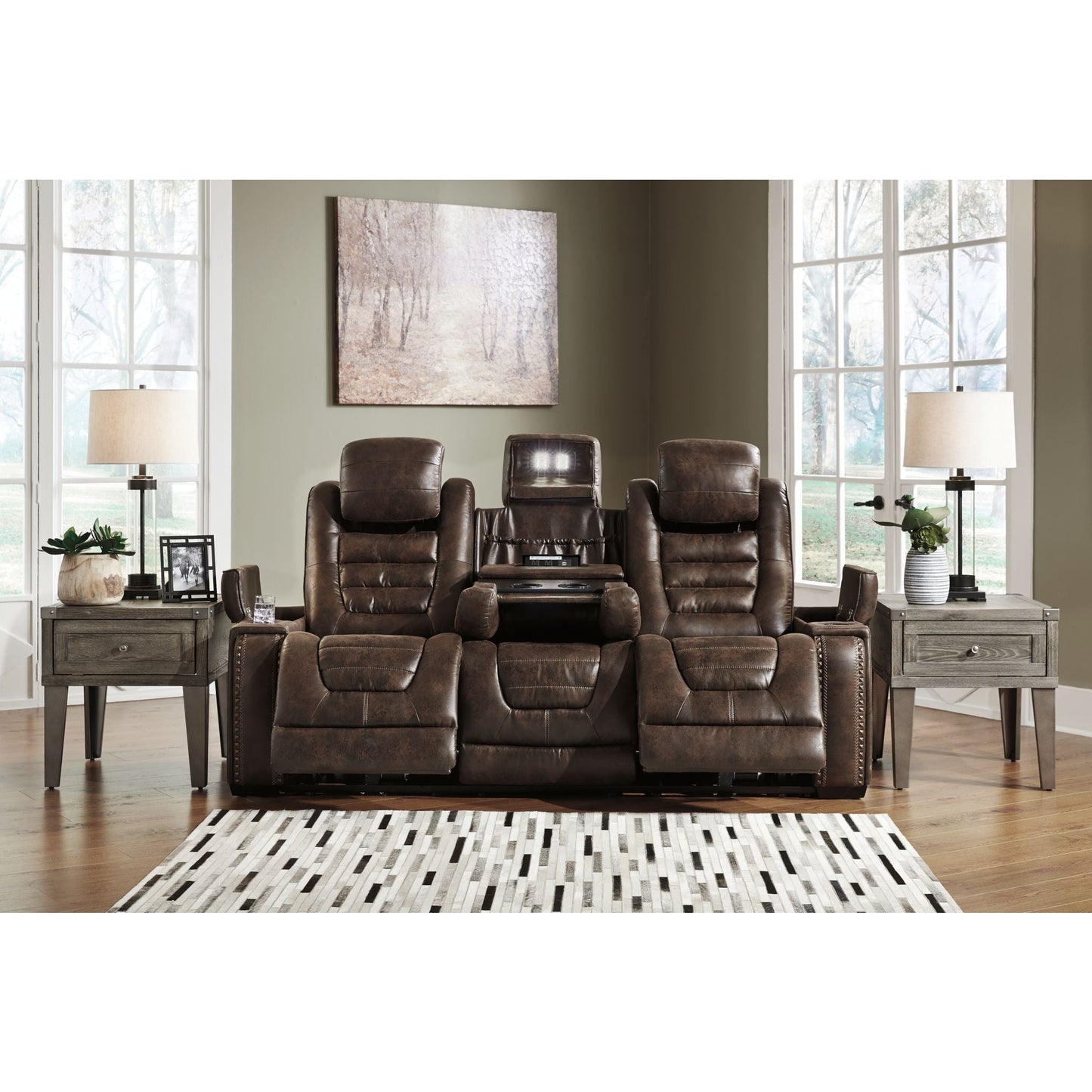 Canapé inclinable électrique Game Zone avec appui-tête réglable