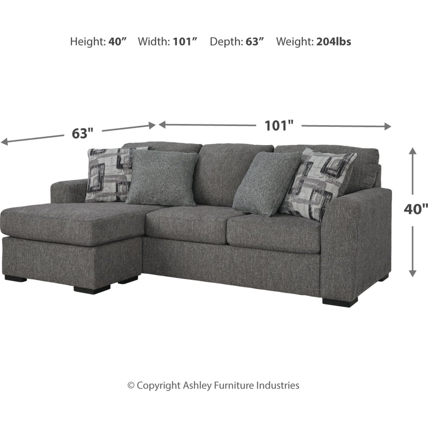 Chaise longue Gardiner