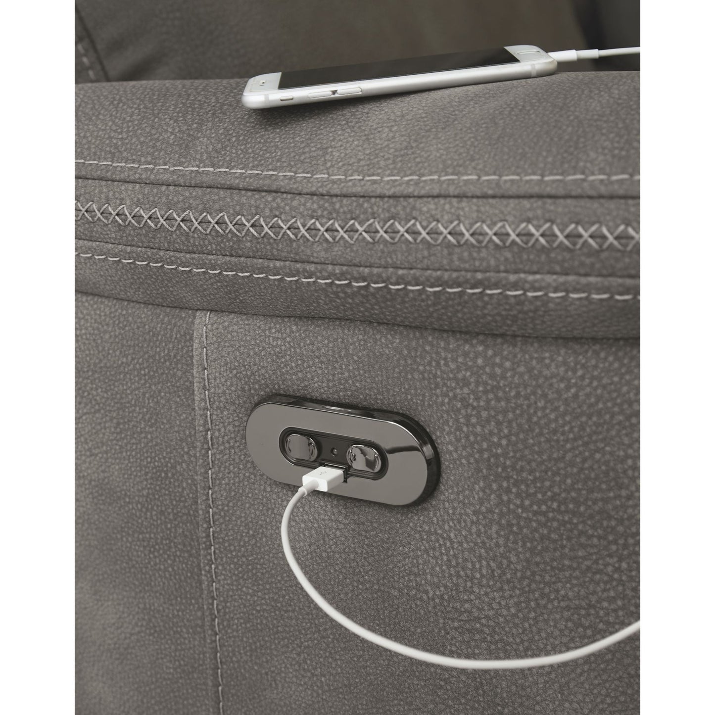 Canapé inclinable Durapella nouvelle génération avec alimentation électrique