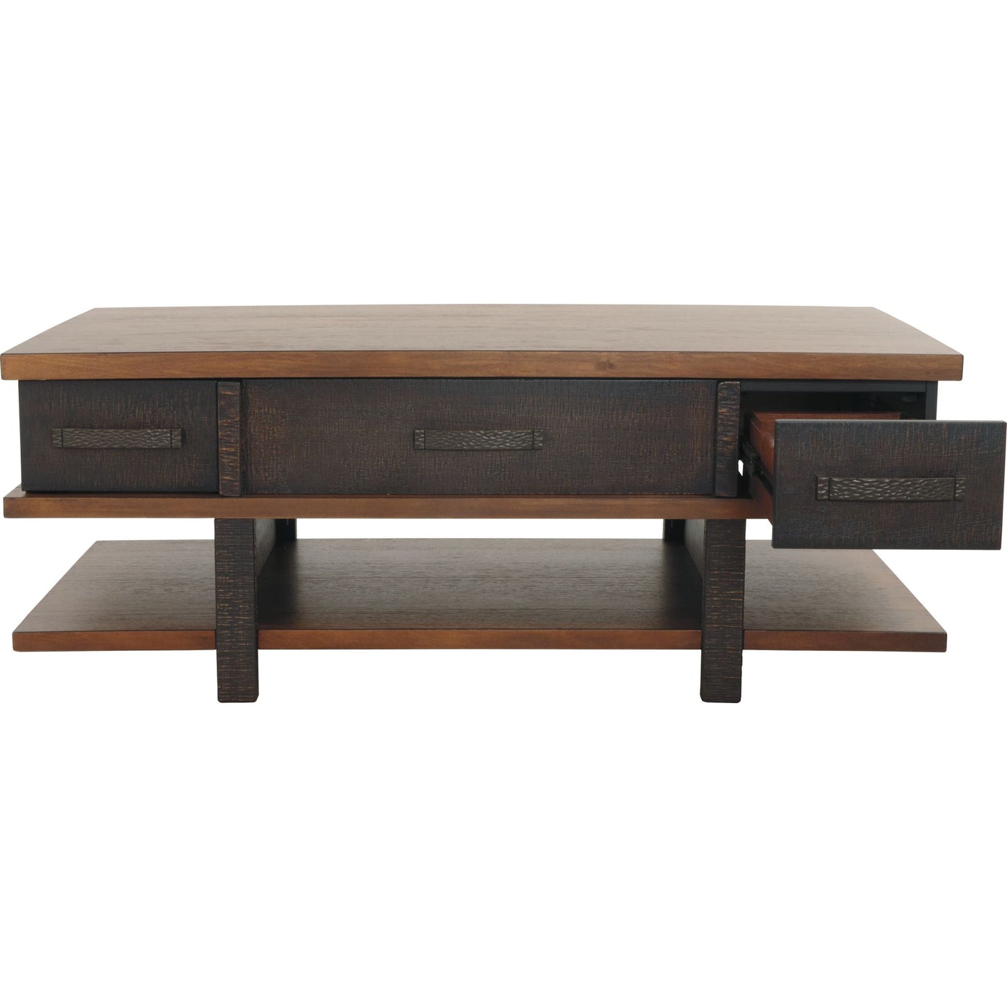 Table basse Stanah avec plateau relevable