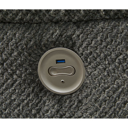 Fauteuil inclinable à siège large exclusif Keensburg avec fonction électrique