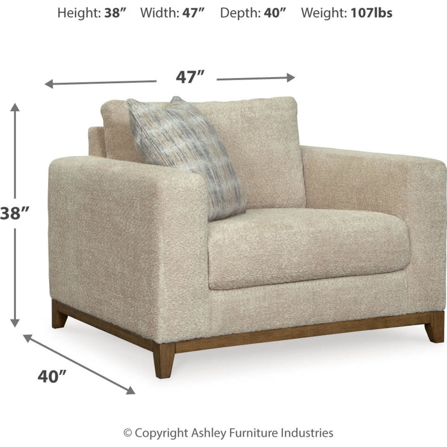 Fauteuil Parklynn et demi