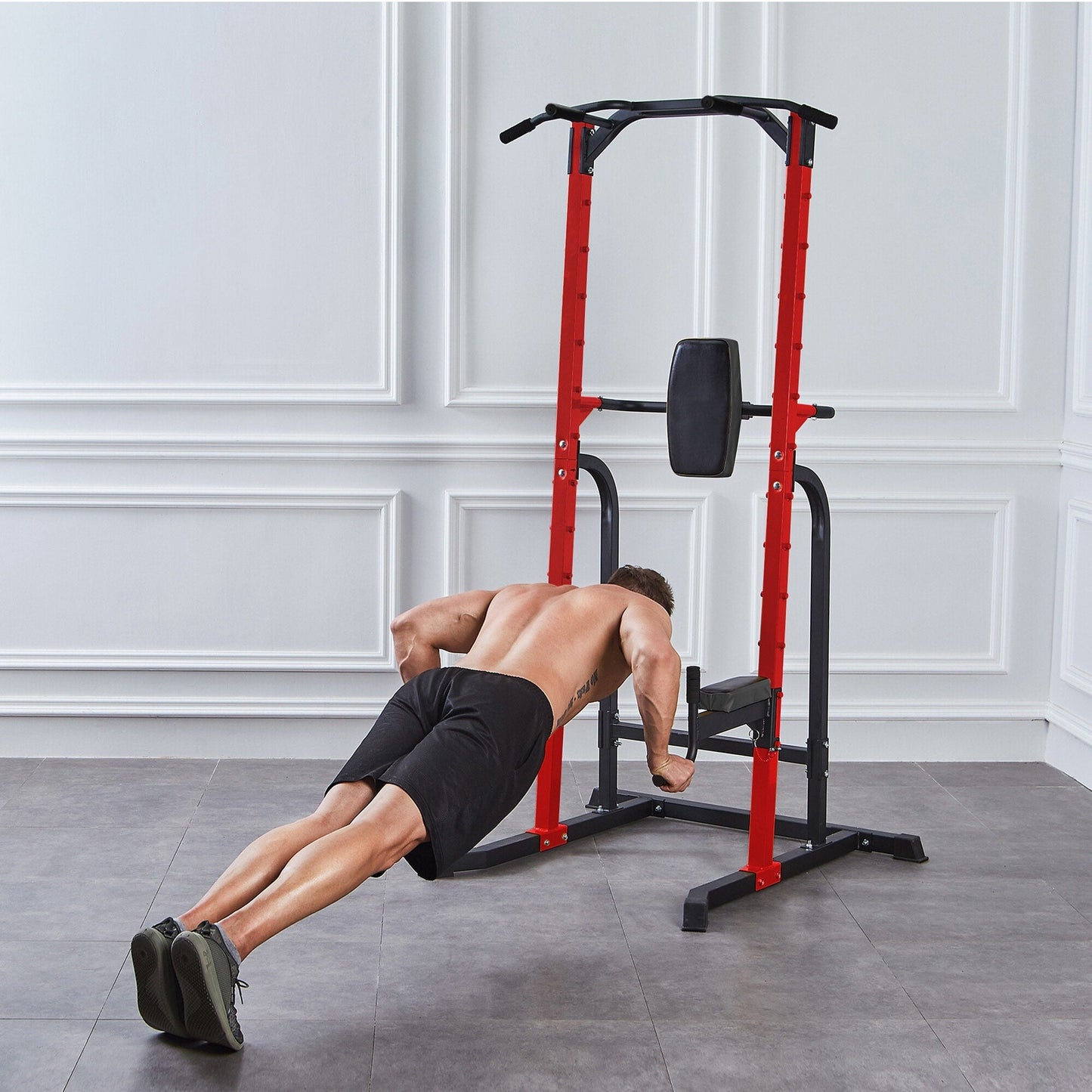 Tour de musculation multifonctionnelle Ainfox Power Tower pour la maison