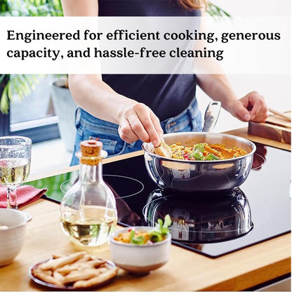 Casserole Alva Maestro en acier inoxydable 5 plis - 1,6 L. Non toxique