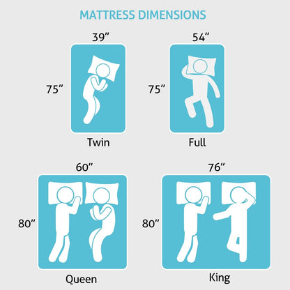 Matelas SweDrea à ressorts ensachés hybride de 25 cm (10 po) offrant un soulagement de la pression et une sensation de fraîcheur. Certifié CertiPUR-US, SGS et OEKO-TEX.