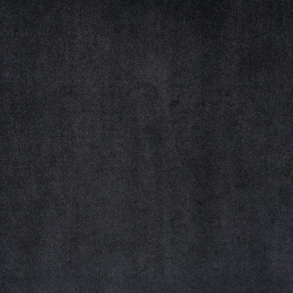 Canapé deux places à oreilles haut capitonné en velours noir