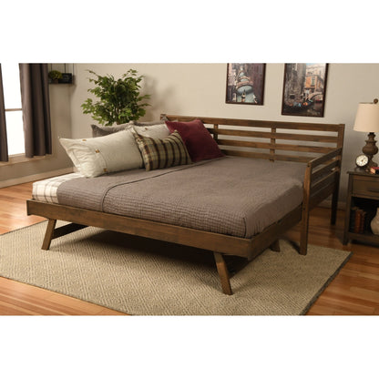 Lit de jour Somette Boho avec lit d'appoint escamotable (matelas non inclus)